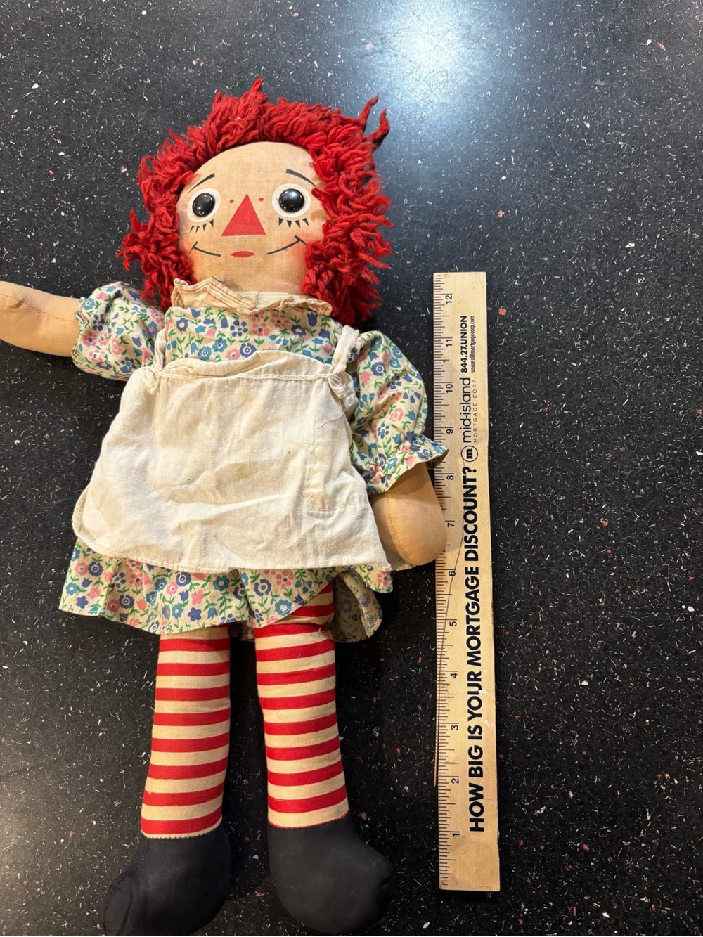 Raggedy Ann doll vintage original 1970s - Picture 4 of 6